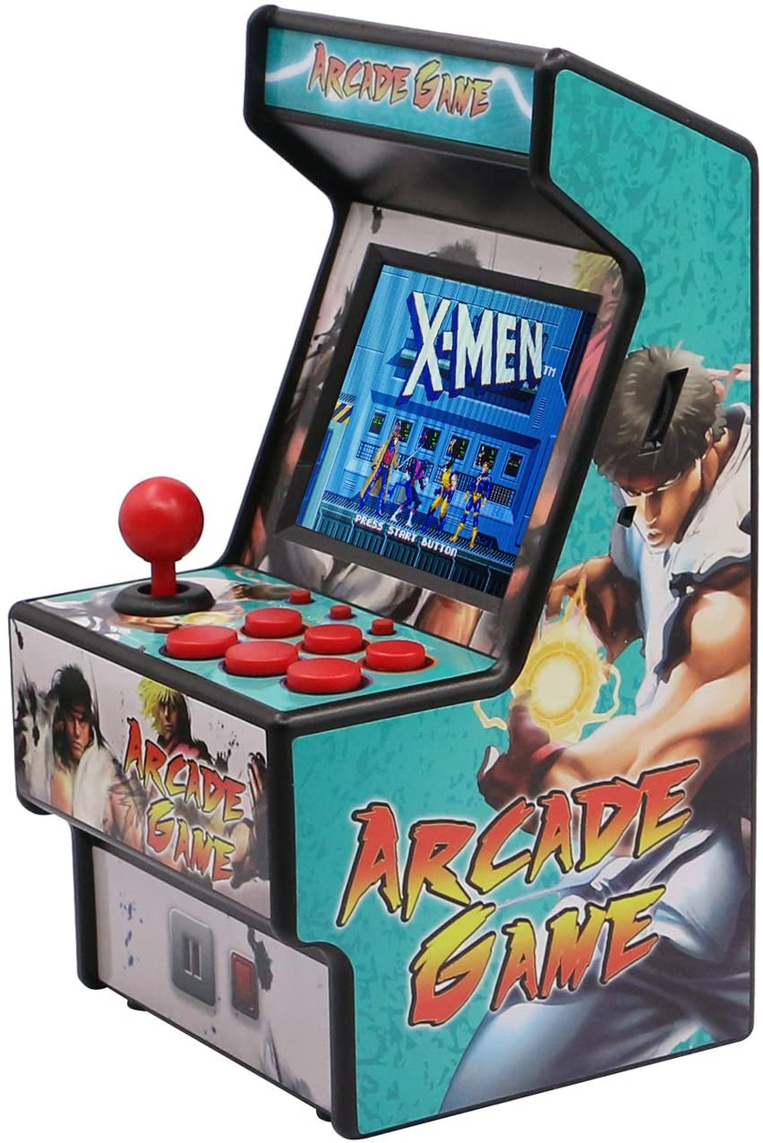 16-Bit Mini-Arcade-Spielautomaten für Kinder mit 156 klassischen Handheld-Videospielen