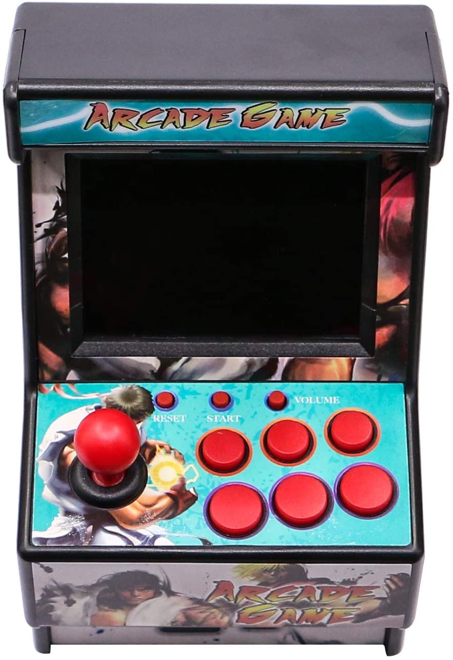 16-Bit Mini-Arcade-Spielautomaten für Kinder mit 156 klassischen Handheld-Videospielen