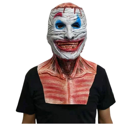 2023 neueste Skeleton Bio-Maske Halloween Horror Maske Cosplay Party 3D Latex bewegliche Backe Helm Skeleton Dekoration Requisiten