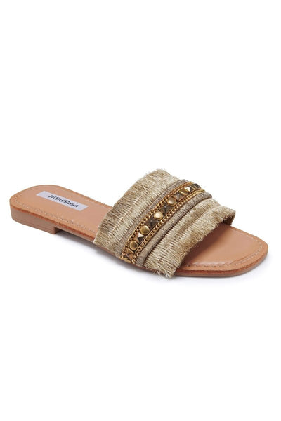 Marlee® | Flache Sandalen mit Metalldetails