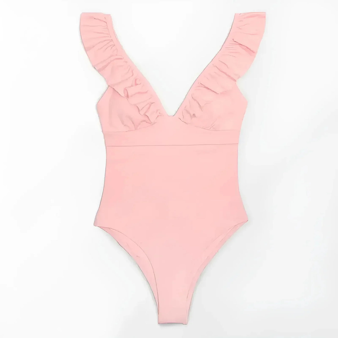 Avelena | Badeanzug Monokini Mit Rüschen