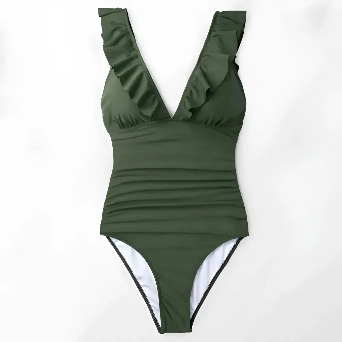 Avelena | Badeanzug Monokini Mit Rüschen