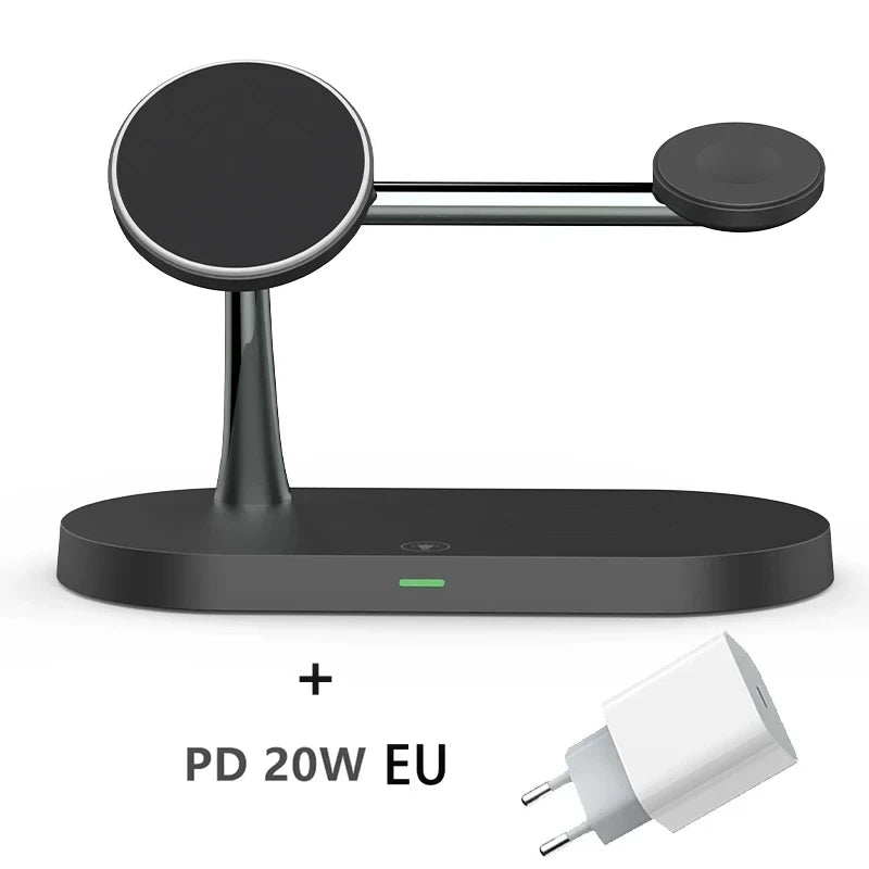 5-in-1 Magnetische Drahtlose Ladehalterung