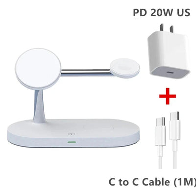 5-in-1 Magnetische Drahtlose Ladehalterung