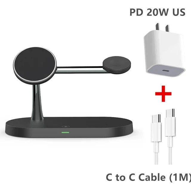 5-in-1 Magnetische Drahtlose Ladehalterung